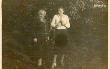 Napis na odwrocie: Szrajbry 21.01.1945. Z archiwum Genowefy Wieteckiej