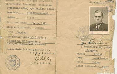Dow&oacute;d tożsamości. Z archiwum Wojciecha Niedźwiedzińskiego