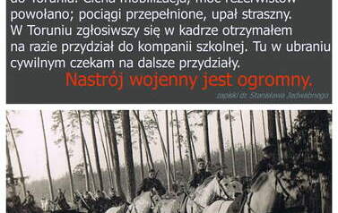 Dziennik dr. Stanisława Jedwabnego 31.08.1939 r. 