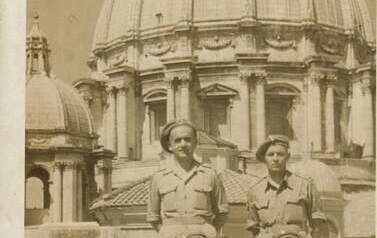 14.08.1944 - Rzym. Z archiwum Piotra Sobiechowskiego 