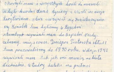 Wspomnienie Albina Rudaś - str. 3. Z archiwum Władysława Rudaś