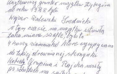 Opis czasu wojny w Dębog&oacute;rze, cz. 1. Autor: Władysław Polcyn