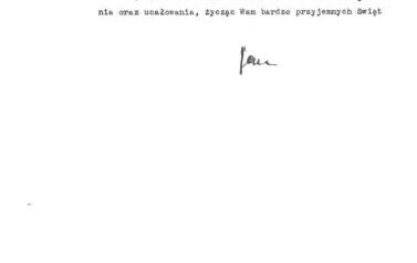 Listy prof. Jana Czochralskiego do rodziny. Z archiwum SP w Kcyni 