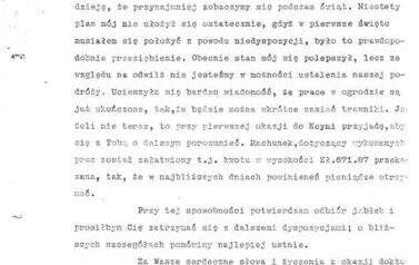Listy prof. Jana Czochralskiego do rodziny. Z archiwum SP w Kcyni 