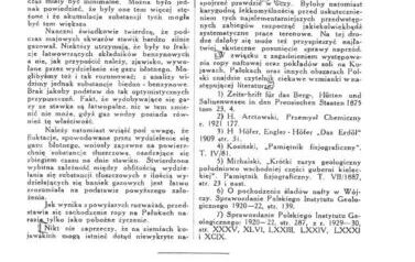Rzekome występywanie ropy na Pałukach - str. 7. Z archiwum Zofii Czochralskiej