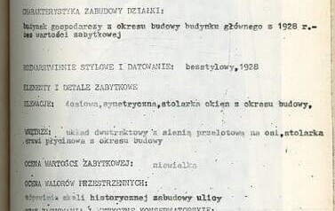 Karta obiektu 113.1.