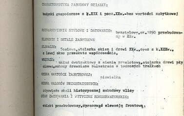 Karta obiektu 106.1.