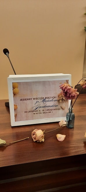 Jesienny wiecz&oacute;r poetycki, 20.11.2024 r.