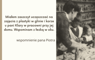Urodziny Klary - wspomnienie pana Piotra 