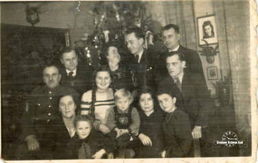 Boże Narodzenie 1946 r. Z archiwum Beaty Mrowińskiej 