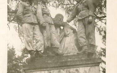 Witold Kalka w wojsku, ok. 1950 r. Z archiwum Beaty Mrowińskiej 
