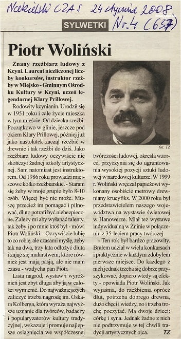 Artykuły prasowe. Z archiwum Piotra Wolińskiego