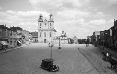 Kcynia, 1934 r. Fot. H. Poddębski. Żr&oacute;dło: Narodowe Archiwum Cyfrowe