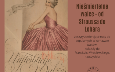 Zeszyt z nutami. Z archiwum Jolanty Wr&oacute;blewskiej 