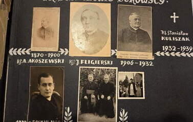 Fragment kroniki parafialnej. Archiwum Parafii w Buku