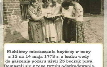 Kcyńska ciekawostka związana z piwem. 