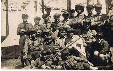 Ob&oacute;z harcerski Suchat&oacute;wka, 1928 r. Z archiwum Michała Maciejewskiego