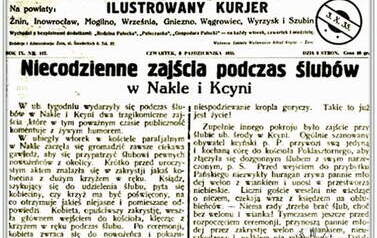 Niecodzienne zajścia podczas ślub&oacute;w. Nadesłał Roman Tadych