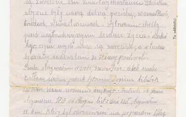 List do matki, pisany z oflagu. Z archiwum Wandy Częstochowskiej 