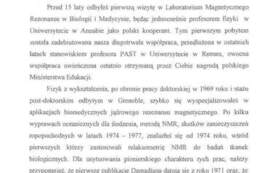Laudacja prof. J.D. de Certainesa-str. 1