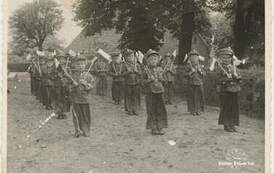 Ochronka w Kcyni, ok. 1946-47 r. Z archiwum A. Oratowskiej