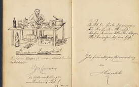 Sztambuch Leo Schellnera - przykładowe strony 
