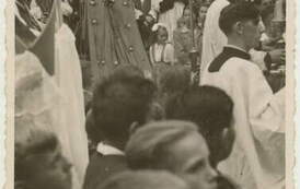Prymas Wyszyński w Kcyni, 1962 r. Z archiwum Anny Oratowskiej