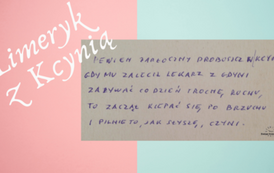Limeryk. Autorka Wisława Szymborska. Z archiwum fundacji Wisławy Szymborskiej  