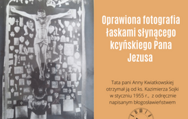 Obraz Kcyńskiego Pana Jezusa Ukrzyżowanego. Z archiwum Anny Kwiatkowskiej