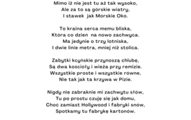 "Kcynia - jedyne takie miasto" - I miejsce w zabawie poetyckiej