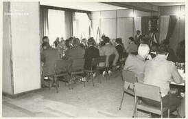 Pierwsza sesja Rady Miejskiej, 6.06.1990 r. Z archiwum Anny Oratowskiej 