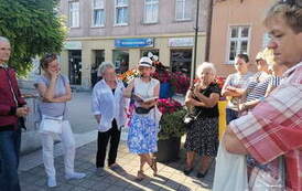 Spacer z historią, 4.08.21, fot. Iwona Hernet 