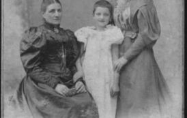 Ok. 1896 r. Waleria, Ludmiła, Stanisława. Z archiwum rodziny Majewskich 