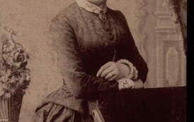 Ok. 1896 r. Waleria Fink z d. Derdzikowska. Z archiwum rodziny Majewskich 