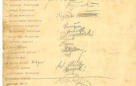 Protok&oacute;ł Związku Rezerwist&oacute;w Koło w Kcyni, 14.06.1935 r., str. 2. Z archiwum Wojciecha Niedźwiedzińskiego