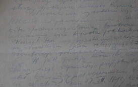 Rękopis artykułu H. Lindemanna na temat kcyńskiego kościoła poklasztornego do Ilustrowanego Kurjera Pałuckiego. Z archiwum Wojciecha Niedźwiedzińskiego
