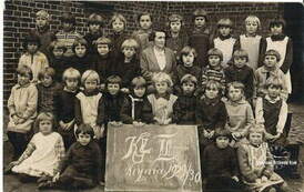 Kl. II. Rok szkolny 1929.30. Z archiwum Wojciecha Niedźwiedzińskiego 