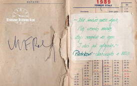Autograf Mieczysława F. Rakowskiego. Z archiwum Piotra Rosińskiego 