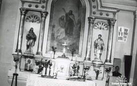 Ołtarz kościoła w Panigrodzu, 1988 