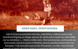 &bull; dzień babci, dzień dziadka&bull;