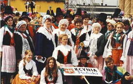 Zesp&oacute;ł Pałuki na Mszy św. z Papieżem, Bydgoszcz, 7.06.1999 r. Z archiwum Piotra Wolińskiego 