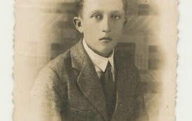Czesław Ososko w wieku 16-17 lat 