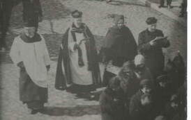4.03.1930 pogrzeb Marty Czochralskiej, m.in. o.Efrem, ks. kan. Opieliński. Z archiwum rodziny