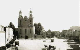 Rynek w Kcyni. Nadesłał Tomasz Kmiotek