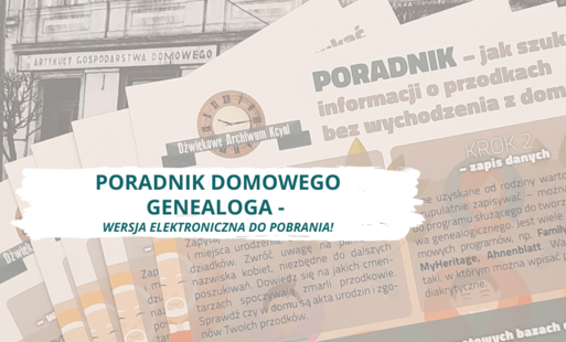 Zdjęcie do Poradnik genealogiczny - wersja elektroniczna 