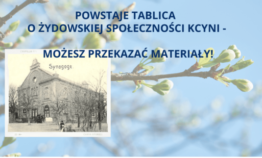 Zdjęcie do Ocalić pamięć o żydowskiej społeczności Kcyni 