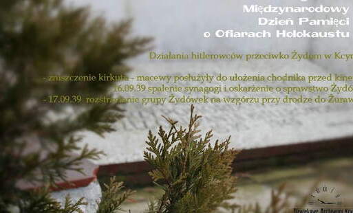 Zdjęcie do Dzień Pamięci o Ofiarach Holokaustu - 27 stycznia 